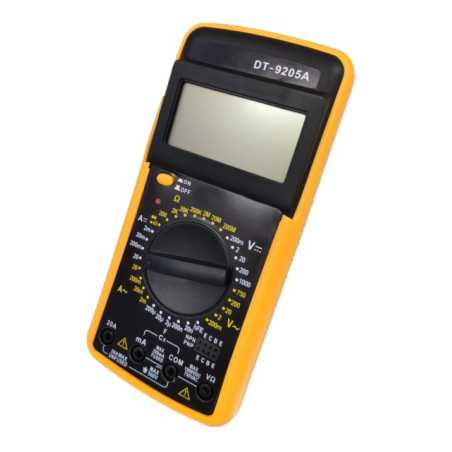Aparat De Masura -- Multimetru Digital Profesional DT-9205A Carcasa Antisoc