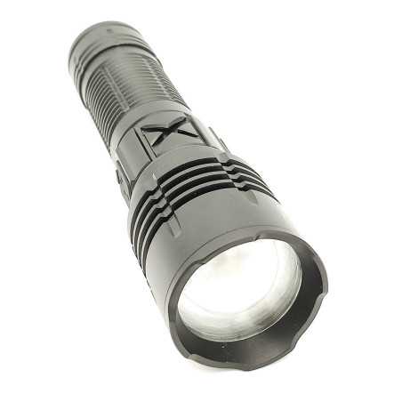 Lanterna Profesionala LED Laser Cu Acumulator Li-Ion 26650