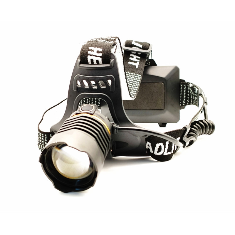 Lanterna LED P160 Cu 3 Acumulatori Li-ion 18650 Si Semnalizare