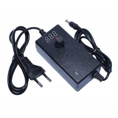 Alimentator Reglabil 3-24V DC 1A cu Afisaj Digital, Mufa 2,1mm